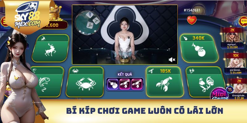 Bầu Cua Trực Tuyến - Đổi Thưởng Cực Hấp Dẫn Nhất Tại Sky88 Bí kíp chơi game luôn có lãi lớn