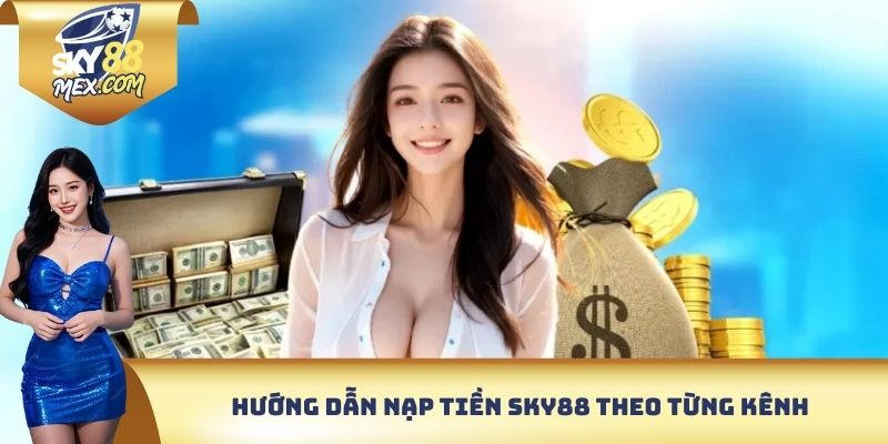 Hướng dẫn nạp tiền Sky88 theo từng kênh